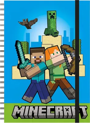 Produktbild von Minecraft Wiro Notizbuch A5