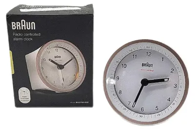 Immagine prodotto di BRAUN sveglia radiocomandata BC07PW-DCF rosa/bianco