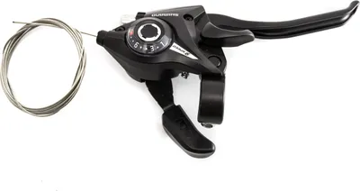 Produktbild von Fahrrad Schalt-Bremshebel SHIMANO Altus rechts 9-fach ST-EF51-9R schwarz 4 Finger