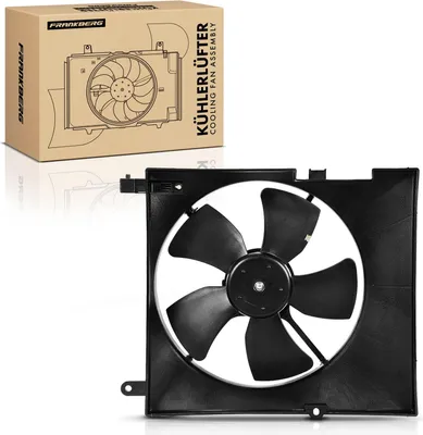 Immagine prodotto di Frankberg 1x ventola di raffreddamento motore singola con telaio ventola radiatore Chevrolet Aveo T250 T255 Daewoo Kalos KLAS