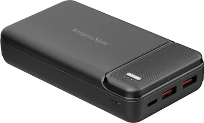Obrázek produktu pro Kruger&Matz KM0906.1 Powerbanka 20 000 mAh Li-Poly s QC 3.0, PD 3.0, 18 W