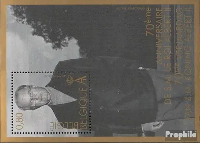 Produktbild von Briefmarken Belgien 2004 Mi Block97 (kompl.Ausg.) postfrisch Albert
