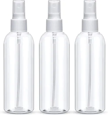 Produktbild von Set mit 3 farblosen Sprühflaschen, 100 ml