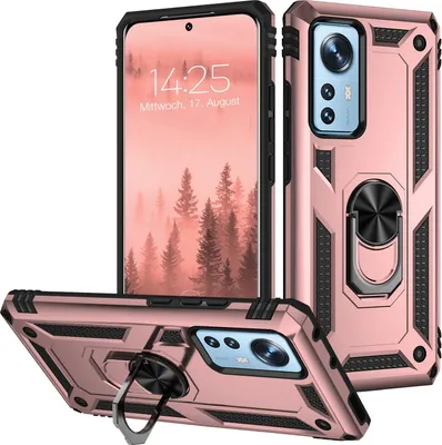 Produktbild von Armor Outdoor Handyhülle für Xiaomi 12 Pro Handy Panzer Case Cover Schutzhülle Farbe: Rosegold