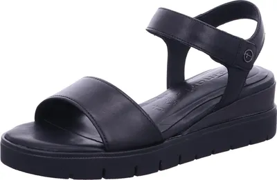 Produktbild von Tamaris Damen Sandalette 20975-36, 20975-37, 20975-38, 20975-39, 20975-40, 20975-41, 20975-42, 22236-37, 22236-38, 22236-39, 22236-40, 22236-41 TAM-1-28203-42 BLACK 40 [Schuhe Frau]