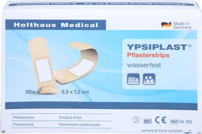 Produktbild von Pflasterstrips YPSIPLAST 2,5x7,2cm, 50 St