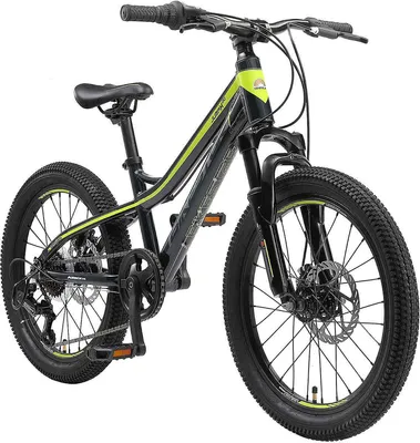 Produktbild von Bikestar Jugendfahrrad Mountainbike 20 Zoll Schwarz & Grün