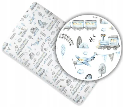 Produktbild von Spannbettlaken für Kinderbett 60x120 cm - 100% Baumwolle -