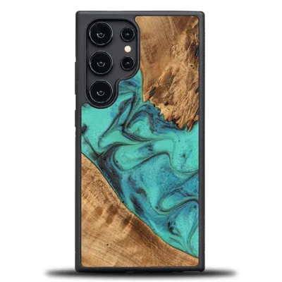 Produktbild von Bewood Einzigartige Hülle für Samsung Galaxy S24 Ultra - Türkis