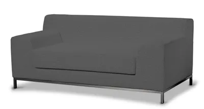 Produktbild von Dekoria Bezug für Kramfors 2-Sitzer Sofa, dunkelgrau, Sofahusse, Kramfors 2-Sitzer