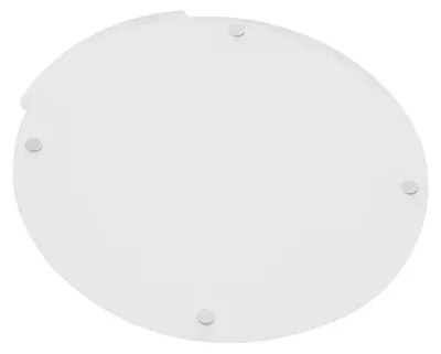 Productafbeelding van EUROLITE diffuserplaat voor LED buitenlamp 15W (50498643)