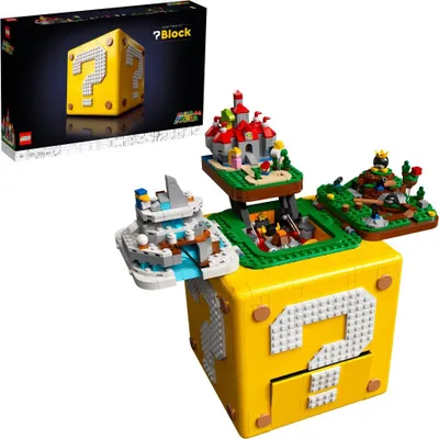 Obrázok produktu pre LEGO Super Mario 64™ – akčná kocka s otáznikom, Stavebnica, 18 rok / roky, Plast, 2064 kusov, 2,74 kg