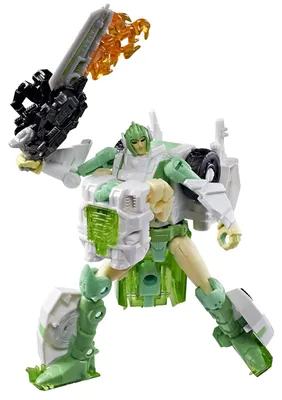 Imagen del producto de Transformers: War for Cybertron Siege, figuras Autobot Greenlight y Dazzlestrike, eluxe, para niños a partir de 8 años