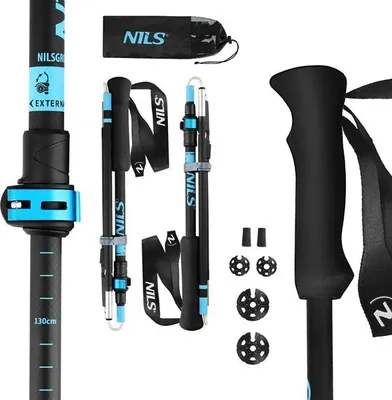 Produktbild von NILS TK8604 Faltbare Trekkingstöcke, Alu 7075