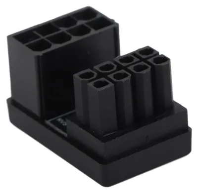 Obrázek produktu pro 8pinový napájecí adaptér pro grafickou kartu s otočným konektorem o 180 stupňů, typ STD8B, deska napájecího adaptéru pro stolní grafické karty