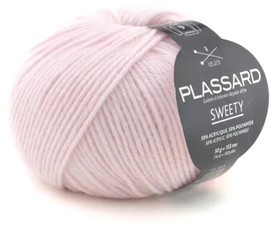 Productafbeelding van Breigaren Sweety, lichtroze, merk Plassard