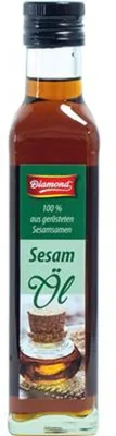 Zdjęcie produktu dla Olej sezamowy 100% 250ml - Diamond