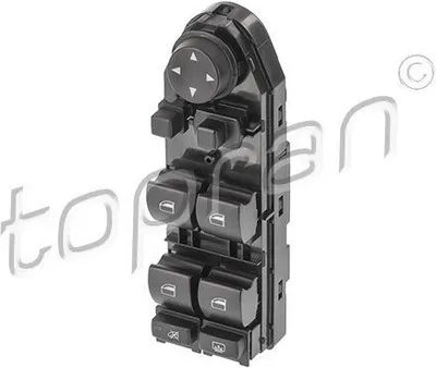 Produktbild von TOPRAN 503 413 Fensterheberschalter für BMW 5 Limousine (E60) Vorne Fensterheber Schalter