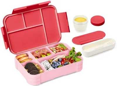 Image de Boîte à pain pour enfants avec compartiments, capacité de 1,2 litre
