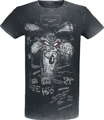 Produktbild von Looney Tunes T-Shirt Herren Wile E. Coyote - Inner Thoughts schwarz L