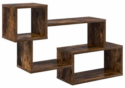 Produktbild von vidaXL Schwebendes Regal Wandhalterung Raucheiche 87 x 20 x 55 cm
