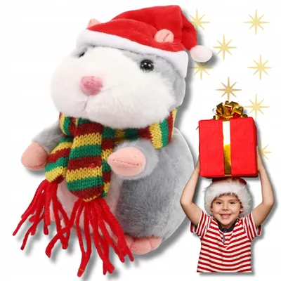 Produktbild von Toys4Boys Interaktiver Plüsch-Hamster Nachahmender Plappernder Freund