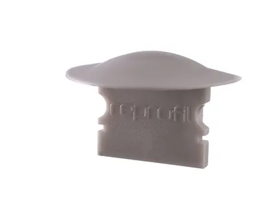 Produktbild von Reprofil 978641 Profil Zubehör Endkappe F-ET-02-12 Set 2 Stk , Grau