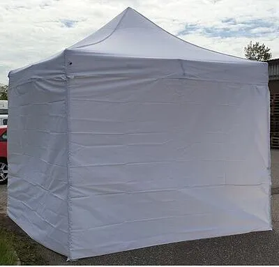 Produktbild von Faltpavillon 4x4m ALU Premium Vollseiten - Weiß