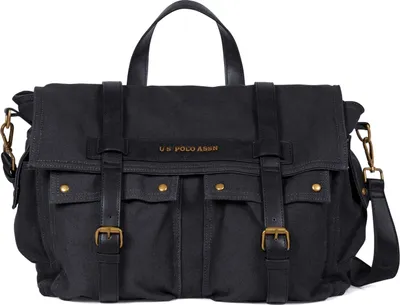 Immagine prodotto di U.S. POLO ASSN. borsa a tracolla borsa da ufficio Lubbock Messenger Black nero