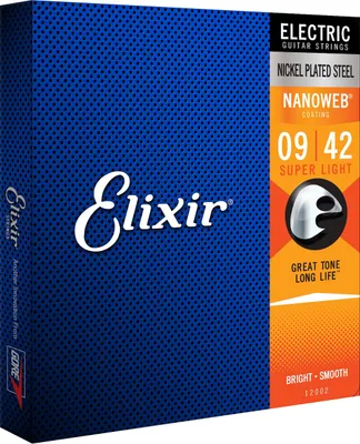 Obrázek produktu pro Elixir Strings 12002, Kytara, Ocel, Elektrický, 6 kusů