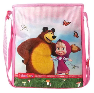 Produktbild von Vadobag - Umhängetasche - Masha und der Bär Kindertasche Schultertasche Kindergarten Mädchen