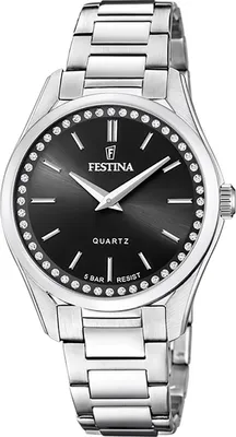 Produktbild von Festina Edelstahl Damen Uhr Armbanduhr silber Fashion D2UF20583/4