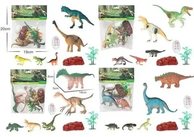 Immagine prodotto di Set di dinosauri con uovo
