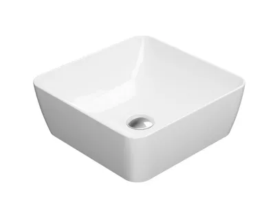 Zdjęcie produktu dla Sapho GSI Sand - Umywalka nablatowa 380x380 mm, Extraglaze, biała 903811