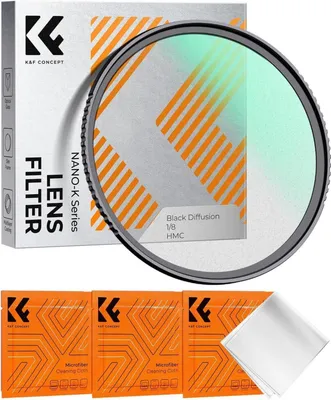Produktbild von 52mm K&F Concept Nano-K Black-Mist 1/8 Filter - Optisches Glas, 18-Fache Nanobeschichtung