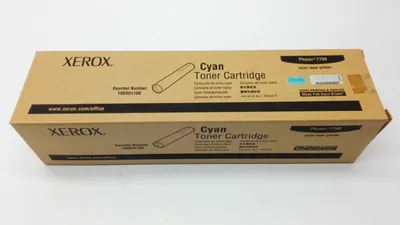 Produktbild von Xerox 106R01160 Tonerkartusche Cyan 25.000 Seiten für Xerox Phaser 7760