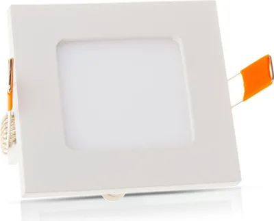 Produktbild von V-TAC VT-307 SQ, Quadratisch, Weiß, Aluminium, Polystyrol (PS), Krankenhaus, Büro, Ausstellungsraum, IP20, CE, EMC