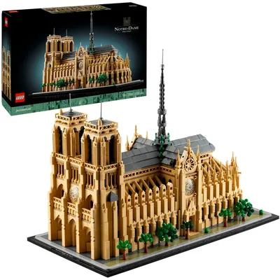 Obrázek produktu pro LEGO Architecture Notre-Dame v Paříži, Sada na stavění, 18 rok/roky, Plast, 4383 kusů, 3,88 kg