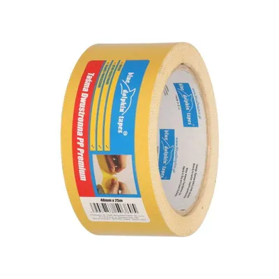 Obrázek produktu pro BLUE DOLPHIN Dolphin oboustranná lepicí páska PREMIUM z PP 48 mm x 25 m