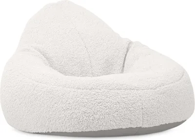Obrázek produktu pro Klasický otoman Konsimo "COSMO", bílý, Imitace kůže, 85x80x85 cm