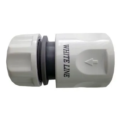 Obrázok produktu pre BradasWL-2120 Hadicová spojka Bradas WHITE LINE, 1/2", biela