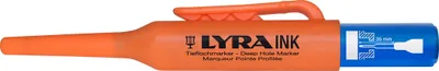 Produktbild von LYRA Blister Ink Tieflochmarker blau