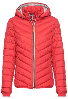 Produktbild von camel active Damen Steppjacke aus recyceltem Polyester Rot, womenswear-36