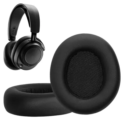 Produktbild von kwmobile 2x Ohr Polster für SteelSeries Arctis Nova Elite Ohrpolster - Ersatz Ohrpolster - Kopfhörer Ersatzteile - Kopfhörer Ersatzpolster für Over