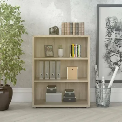 Produktbild von Regal: Bibliothek Braun 40,1x89,2x113,4h cm