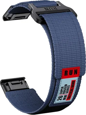 Immagine prodotto di INF Cinturino in nylon per Garmin Fenix 8 Blu 22 mm