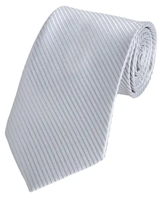 Produktbild von Herren-Businesskrawatte, einfarbig, Jacquard-Muster, formell, schmal geschnitten, aus Twill, ideal für Hochzeiten, Büro und Anzug.
