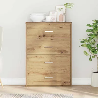 Obrázek produktu pro vidaXL Artisan dubový příborník 60 x 31 x 84 cm materiál na bázi dřeva