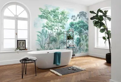 Produktbild von Komar Vlies Fototapete - Silva - Größe: 350 x 250 cm (Breite x Höhe) - 7 Bahnen, Wohnzimmer, Schlafzimmer, Tapete