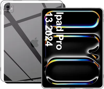 Immagine prodotto di Per Apple iPad Pro 13 2024 trasparente Tablet Custodia Sleeve TPU Silicone Cover Case